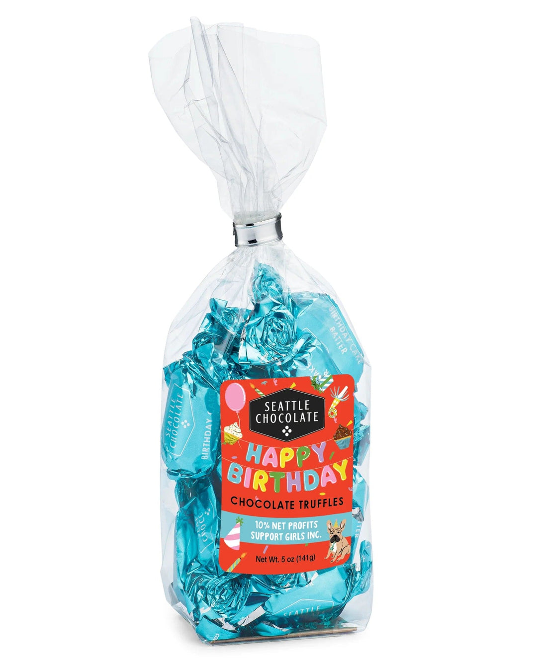 Seattle Chocolate Sweets 5oz Birthday Cake Batter Chocolate Truffles Bag