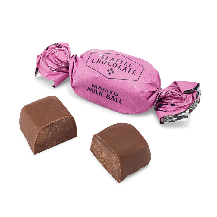 Seattle Chocolate Sweets 5oz Malted Milk Ball Truffles Bag