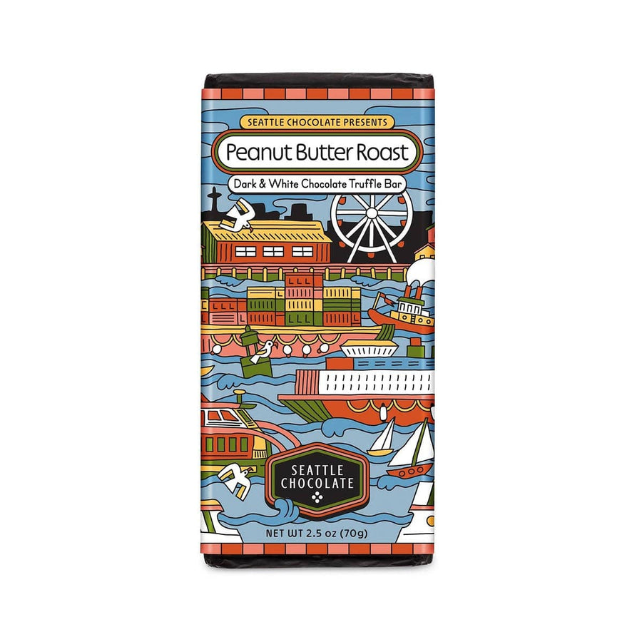 Seattle Chocolate Sweets Peanut Butter Roast Truffle Bar