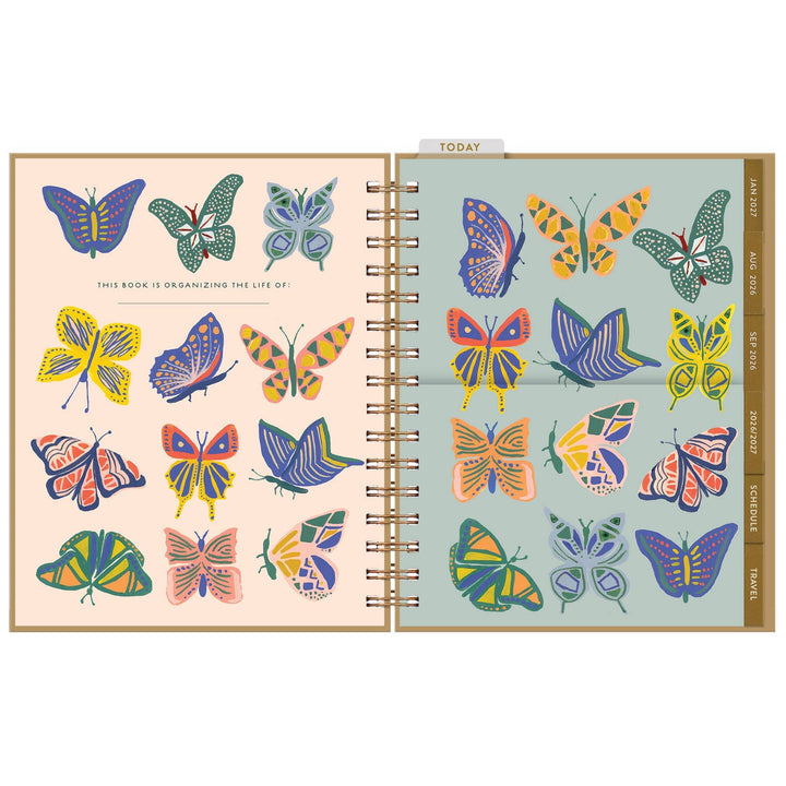 Seedlings 2026-2027 Butterfly Beauties Seedlings 17 Month Planner