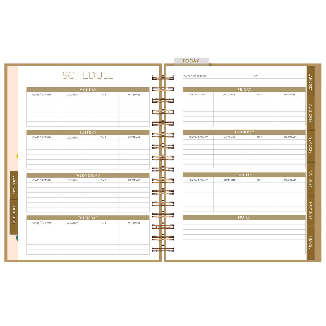 Seedlings 2026-2027 Butterfly Beauties Seedlings 17 Month Planner