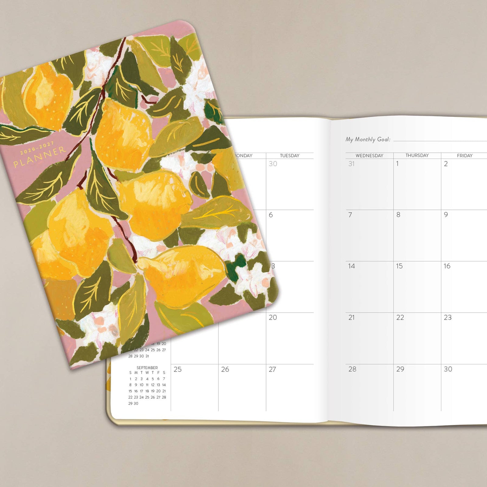 Seedlings 2026 - 2027 Lemons - Seedlings On the Go Planner