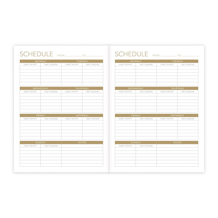 Seedlings 2026 - 2027 Menagerie -  Seedlings On the Go Planner