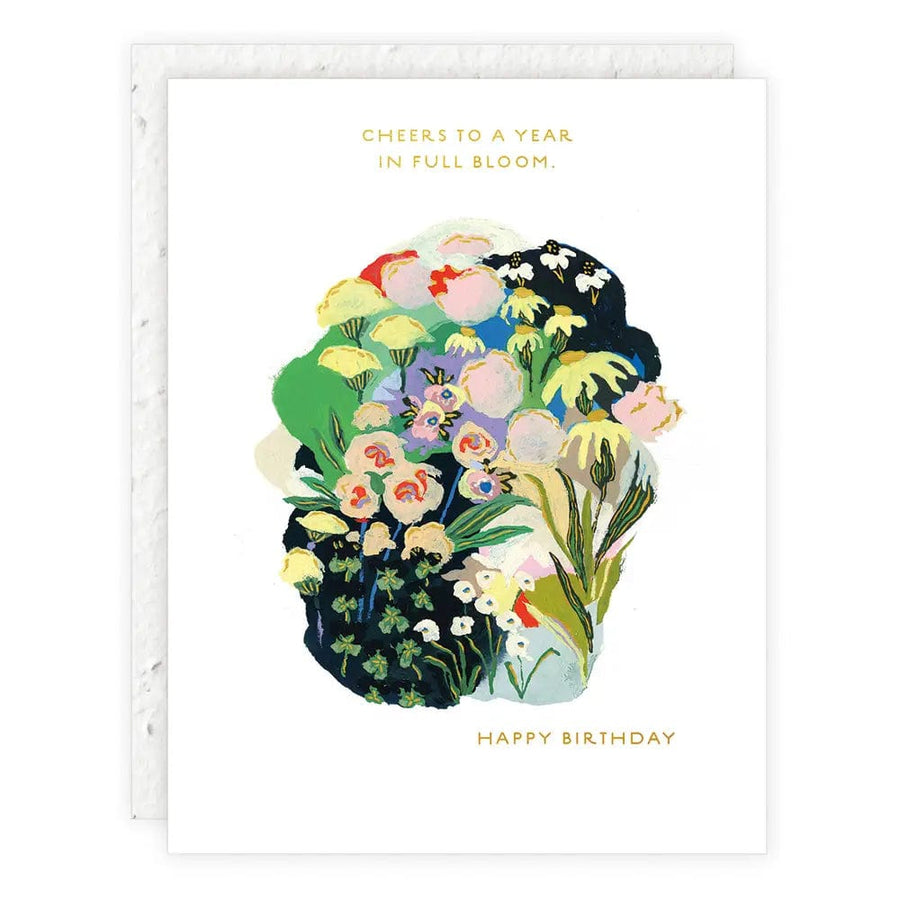Seedlings Card Full Bloom - Birthday Card