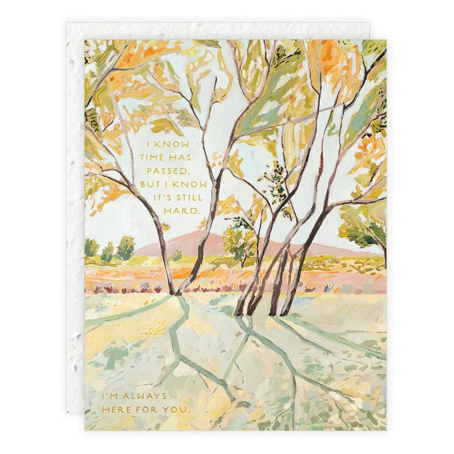 Seedlings Card In the Shade - Sympathy Card