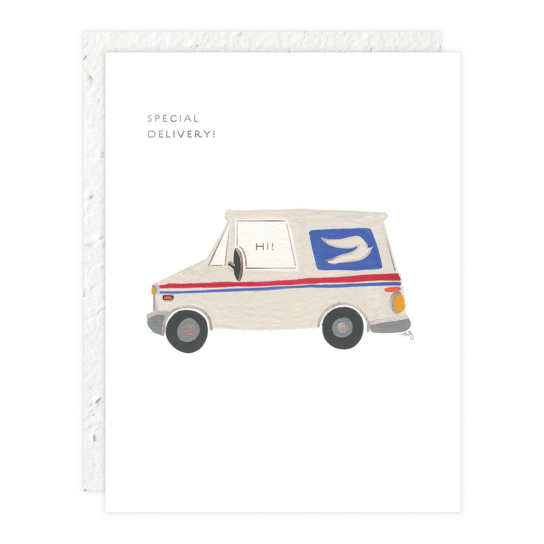 Seedlings Cards Got Mail - Just To Say Hi Card