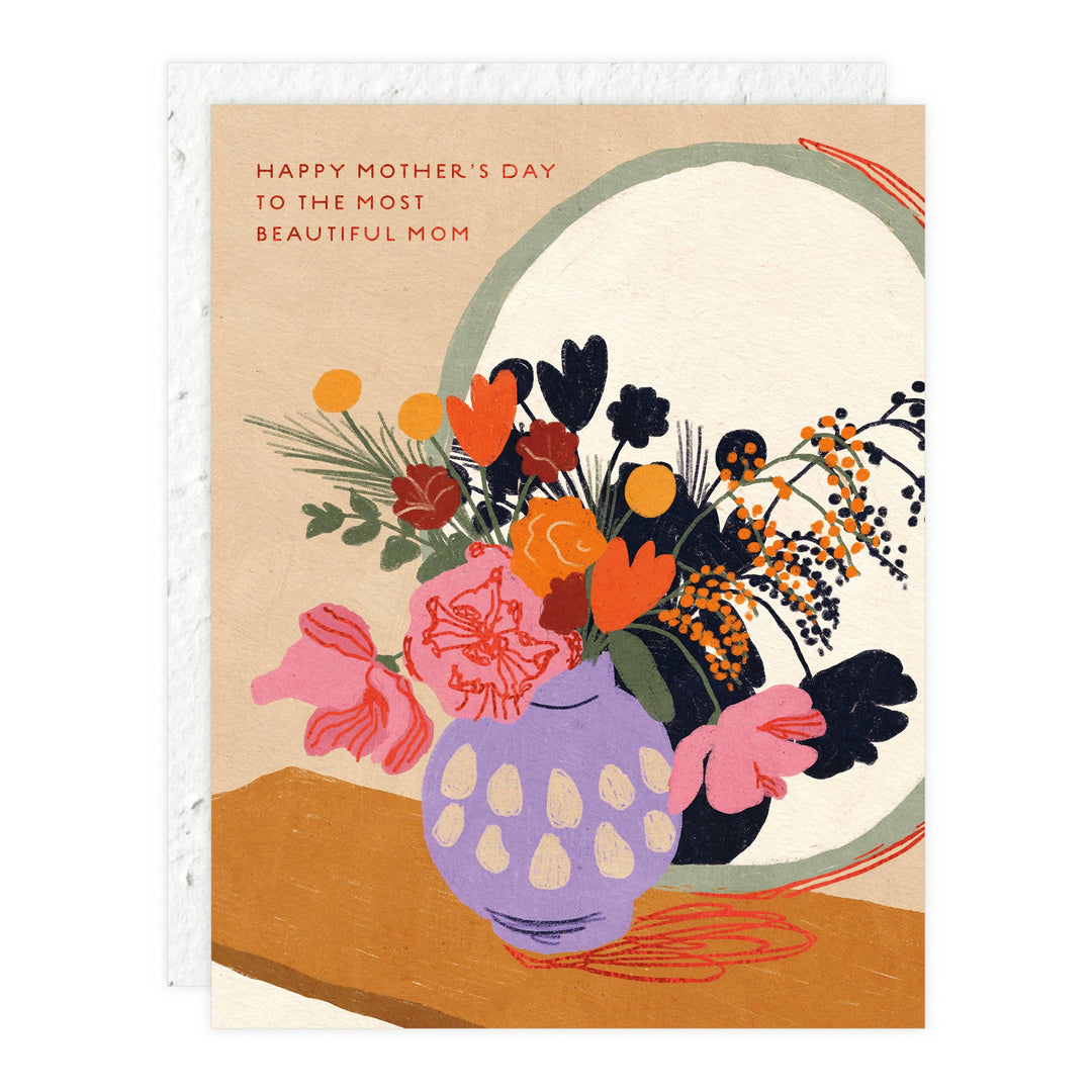 Seedlings Cards Most Beautiful Mom - Mother's Day Card