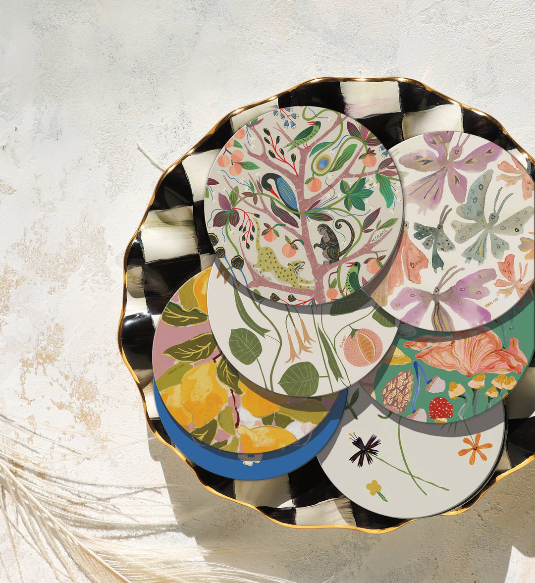 Seedlings Home Menagerie Seedlings Coaster