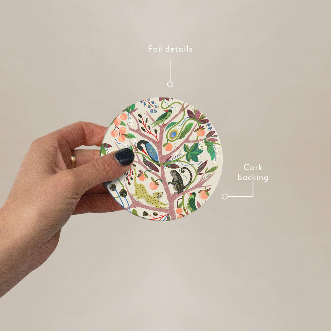 Seedlings Home Menagerie Seedlings Coaster