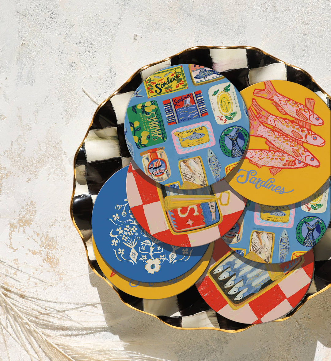 Seedlings Home Sardine Tins Coaster