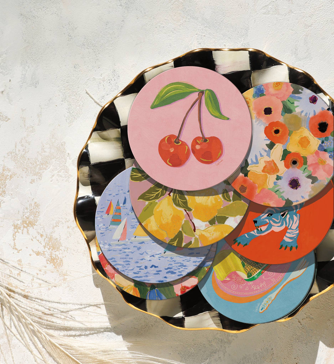 Seedlings Home Sweetest Cherries Seedlings Coaster