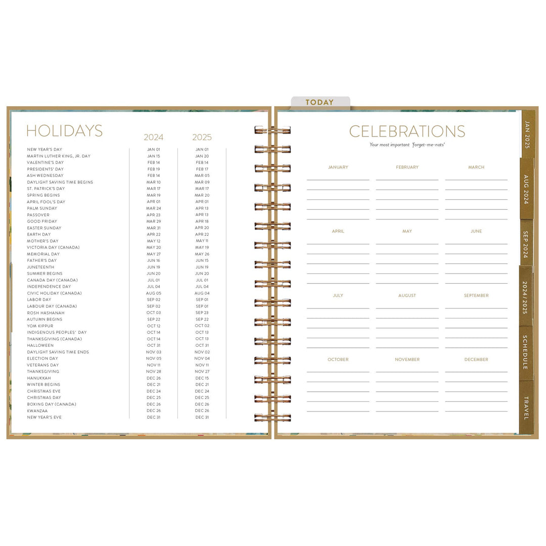 Seedlings Planner Love You 2024-2025 Seedlings 17 Month Planner