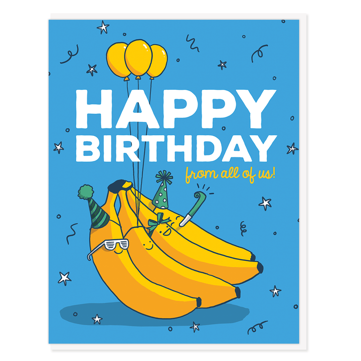 Semi Sweet Press Cards Bananas Birthday Card