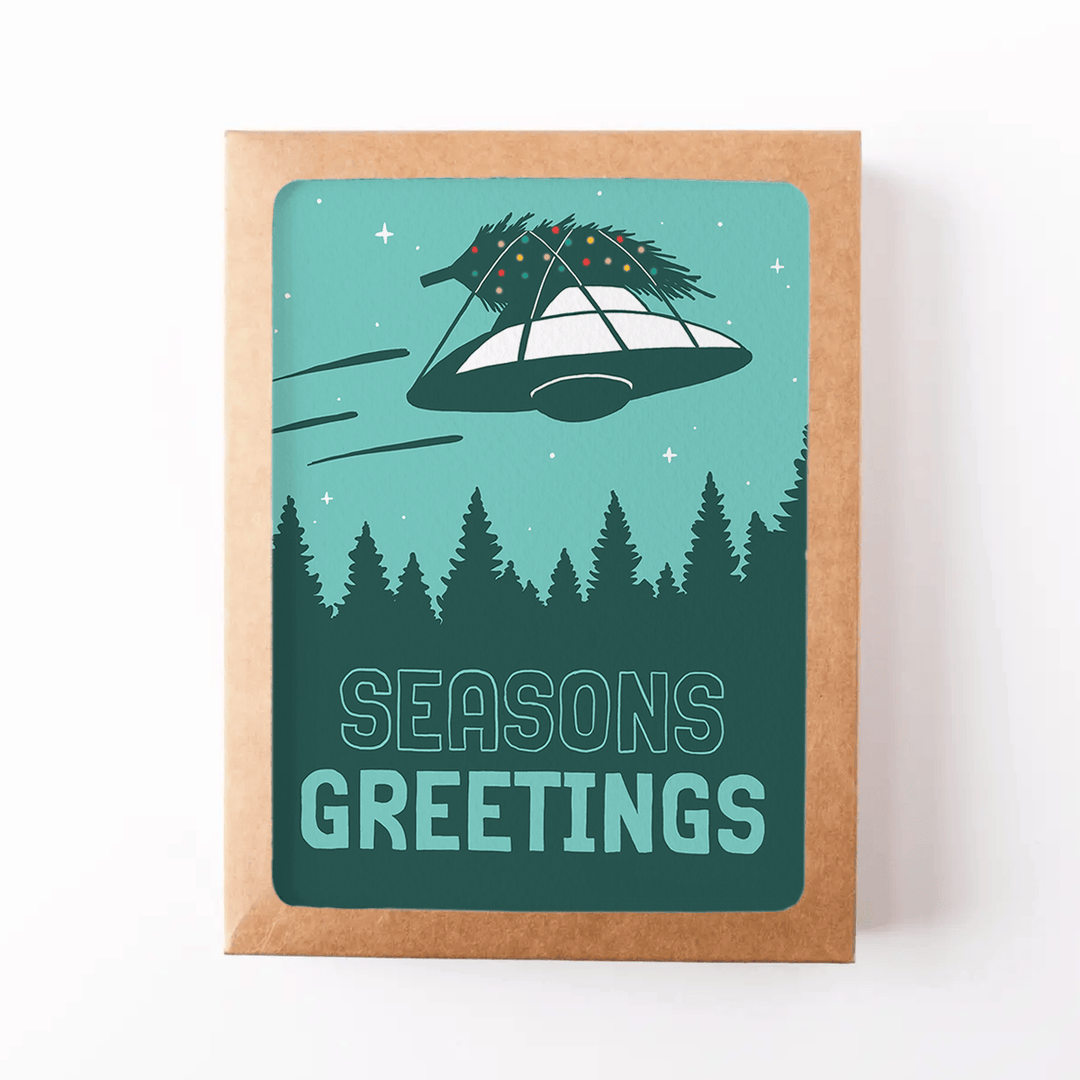 Semi Sweet Press Cards UFO Holiday Boxed Set