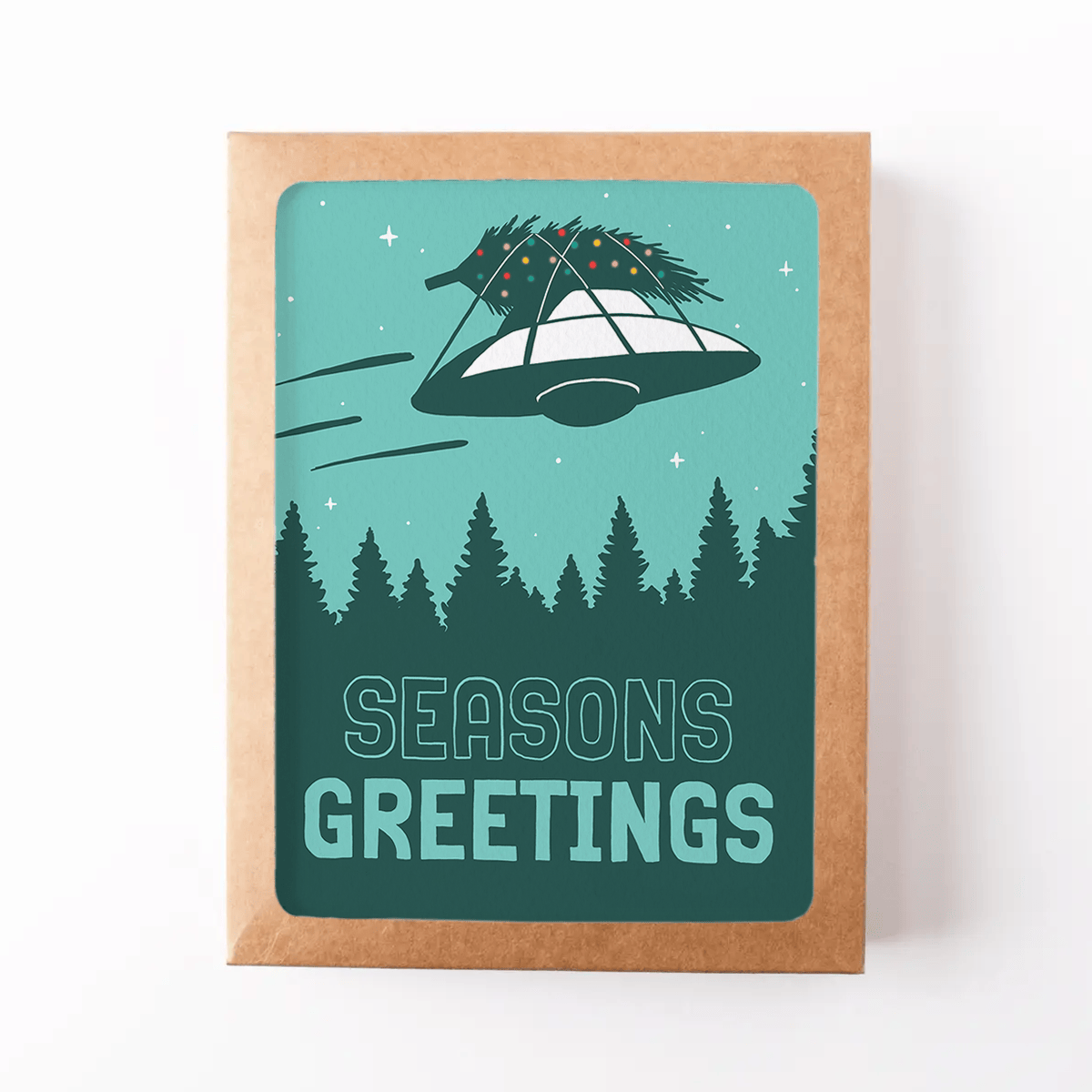Semi Sweet Press Cards UFO Holiday Boxed Set