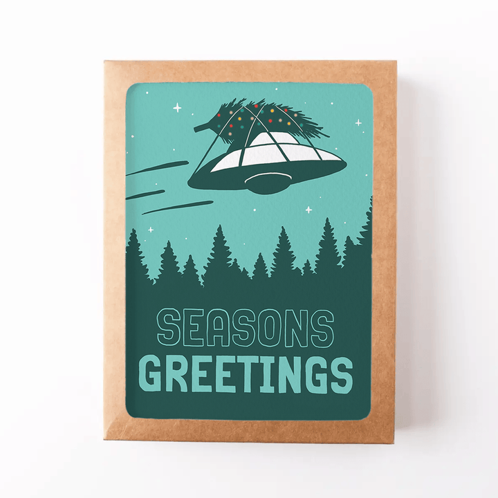 Semi Sweet Press Cards UFO Holiday Boxed Set