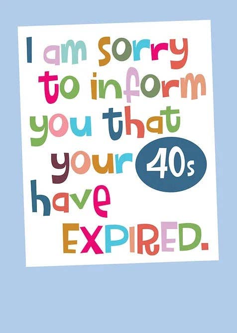 Shade Tree Greetings Cards 50th Birthday Card