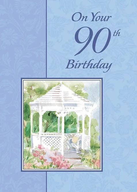 Shade Tree Greetings Cards 90th Milestone Birthday Card