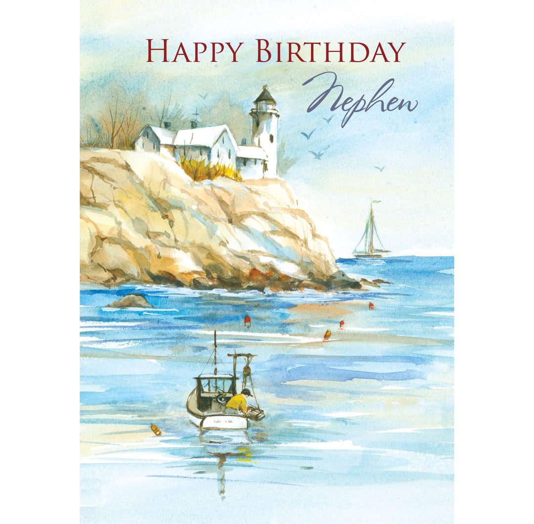 Shade Tree Greetings Cards Birthday Card Nephew