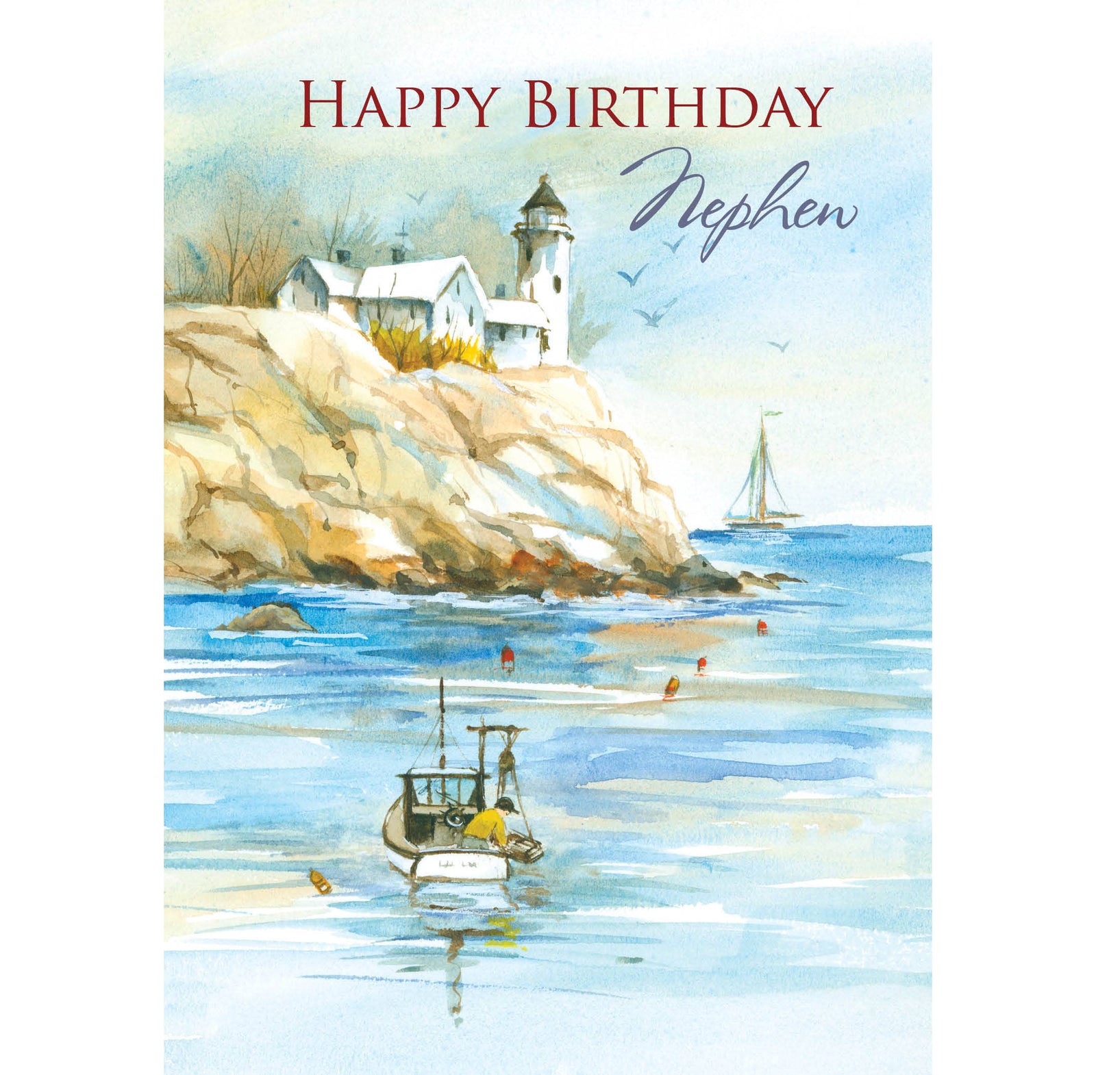 Shade Tree Greetings Cards Birthday Card Nephew