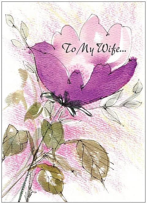 Shade Tree Greetings Cards Birthday Card Wife