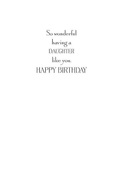 Shade Tree Greetings Cards Butterfly Birthday Card Daughter