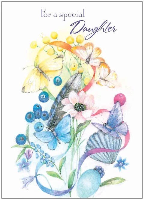 Shade Tree Greetings Cards Butterfly Birthday Card Daughter