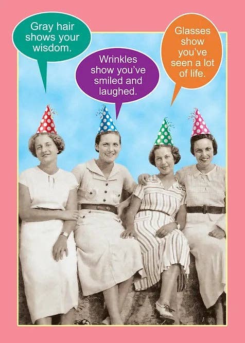 Shade Tree Greetings Cards Fat Ass Birthday Card