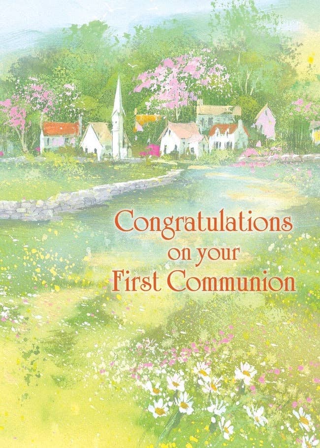 Shade Tree Greetings Cards First Communion Card