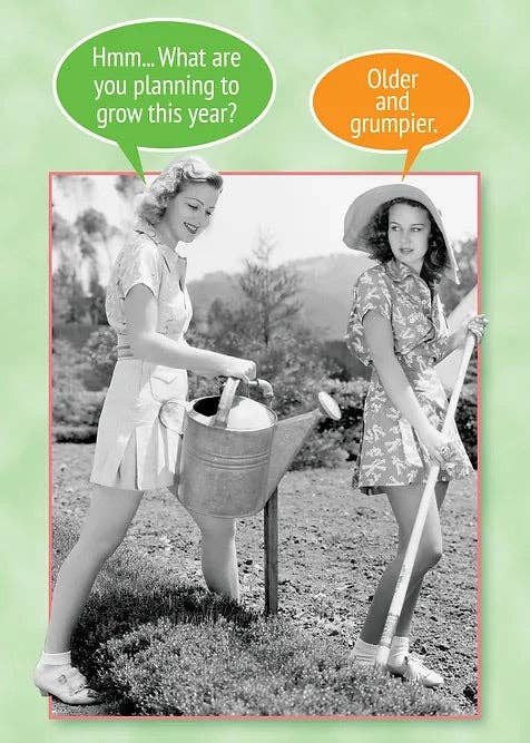 Shade Tree Greetings Cards Older and Grumpier Birthday Card