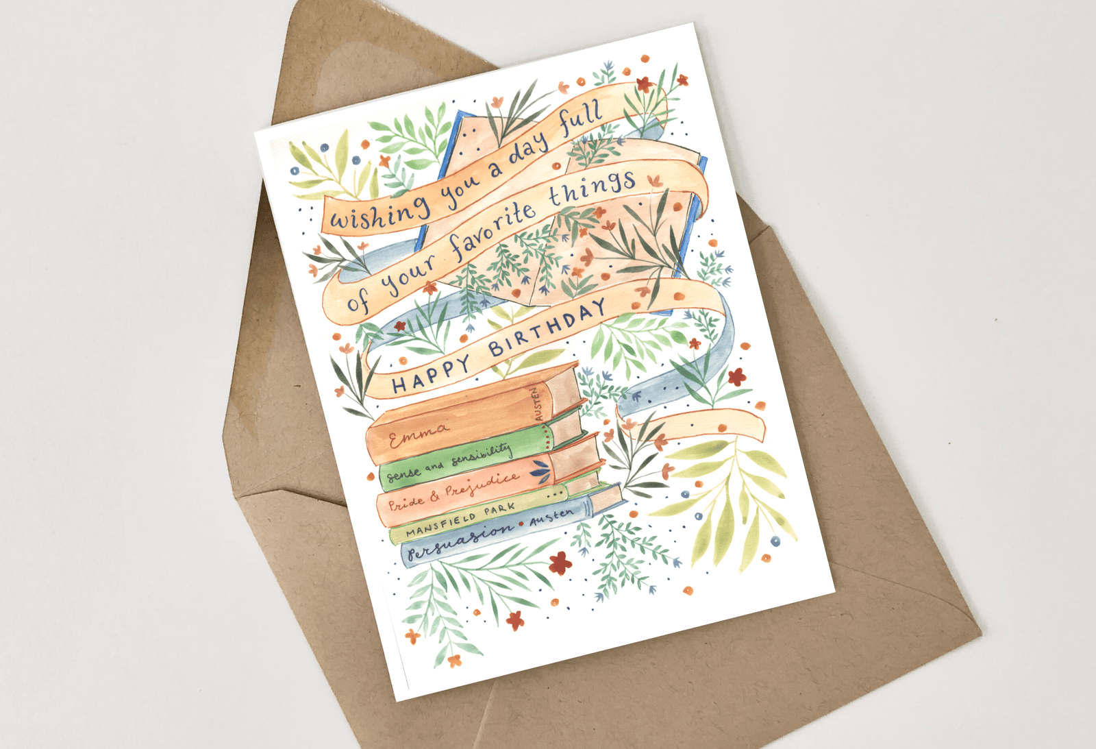 She Said It. Card Jane Austen-inspired Birthday Card