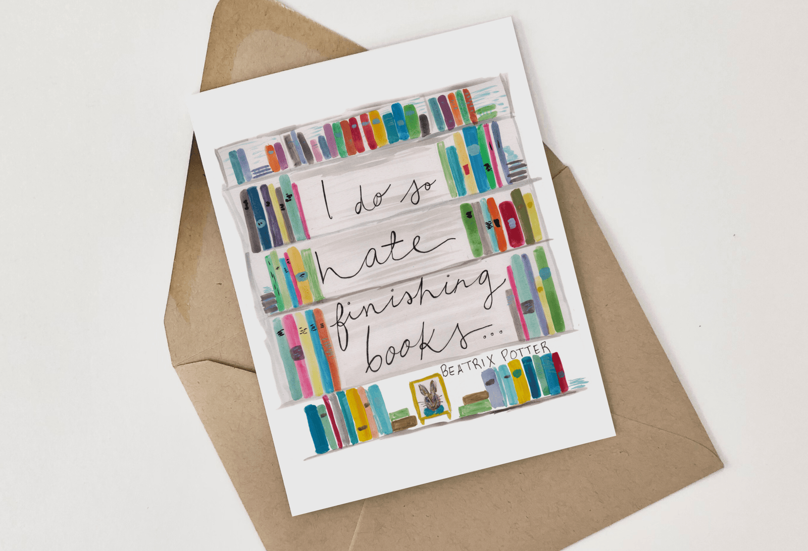 She Said It. Cards Beatrix Potter Books Greeting Card