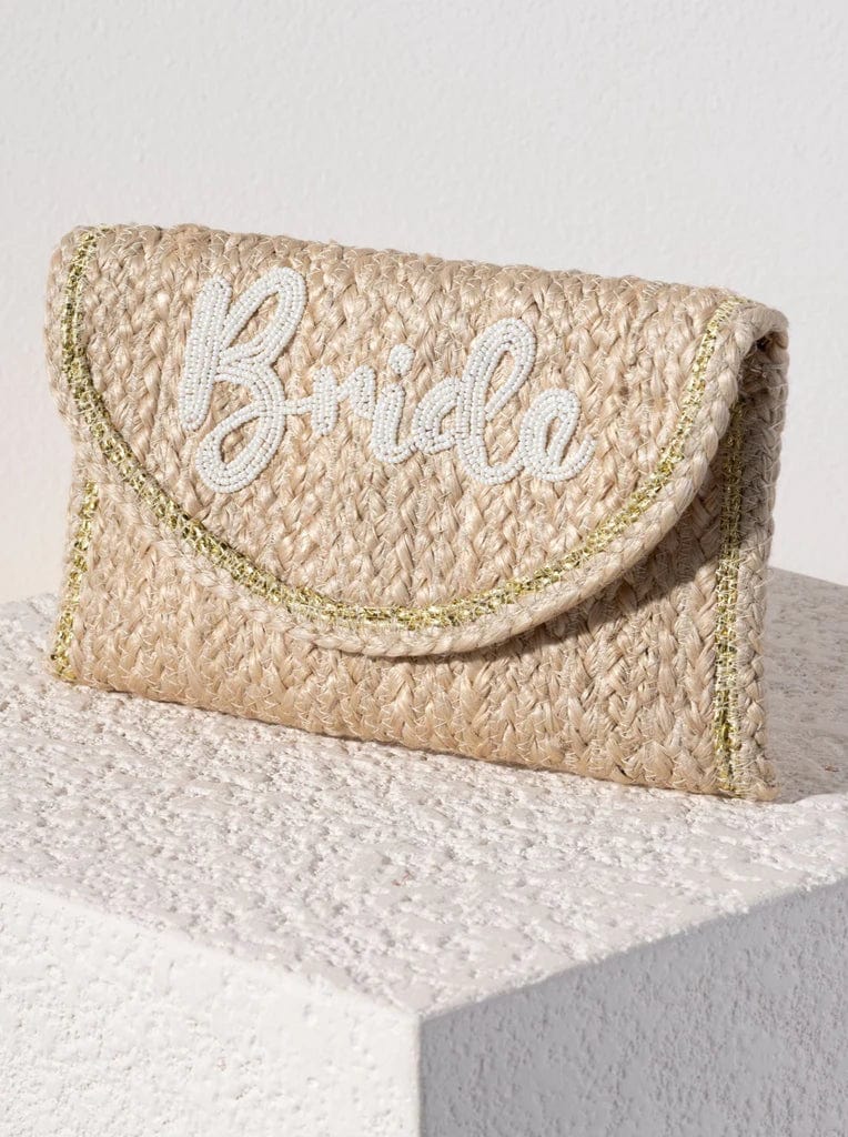 Shiraleah Clutch Bride Clutch, Natural