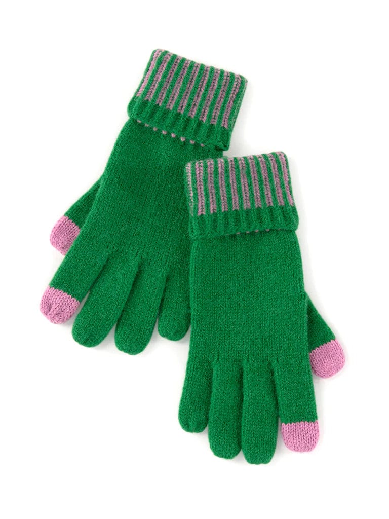 Shiraleah Gloves & Mittens Christie Touchscreen Gloves, Green