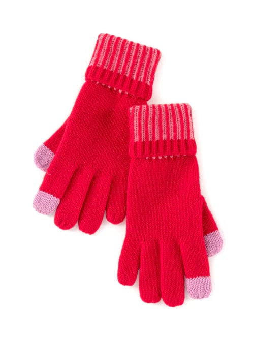 Shiraleah Gloves & Mittens Christie Touchscreen Gloves, Red