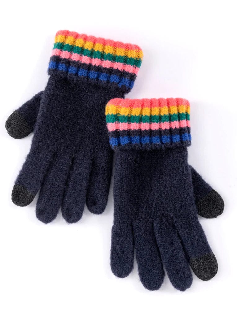 Shiraleah Gloves & Mittens Shiraleah Ronen Touchscreen Gloves, Navy