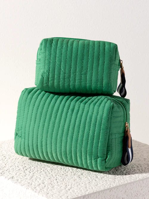 Shiraleah Handbags, Wallets & Cases Shiraleah Ezra Large Boxy Cosmetic Pouch, Green