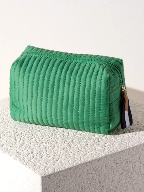 Shiraleah Handbags, Wallets & Cases Shiraleah Ezra Large Boxy Cosmetic Pouch, Green