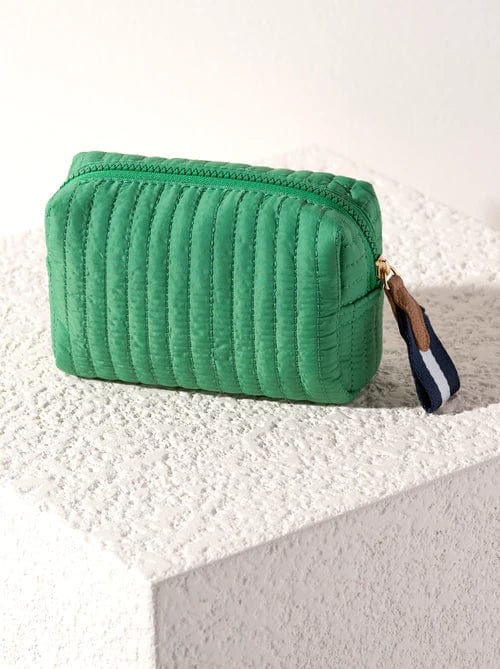 Shiraleah Handbags, Wallets & Cases Shiraleah Ezra Small Boxy Cosmetic Pouch, Green