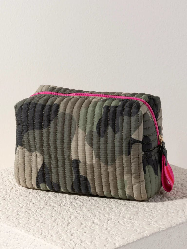 Shiraleah Pouch Ezra Large Boxy Cosmetic Pouch, Camo