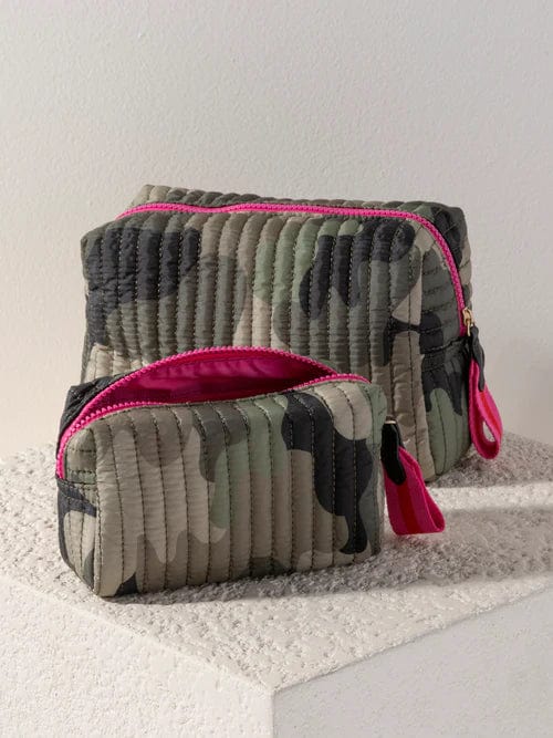 Shiraleah Pouch Ezra Large Boxy Cosmetic Pouch, Camo