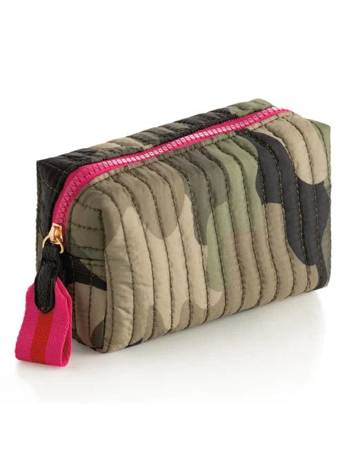 Shiraleah Pouch Ezra Small Boxy Cosmetic Pouch, Camo