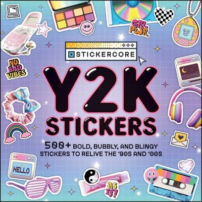 Simon & Schuster Cards Y2K Stickers