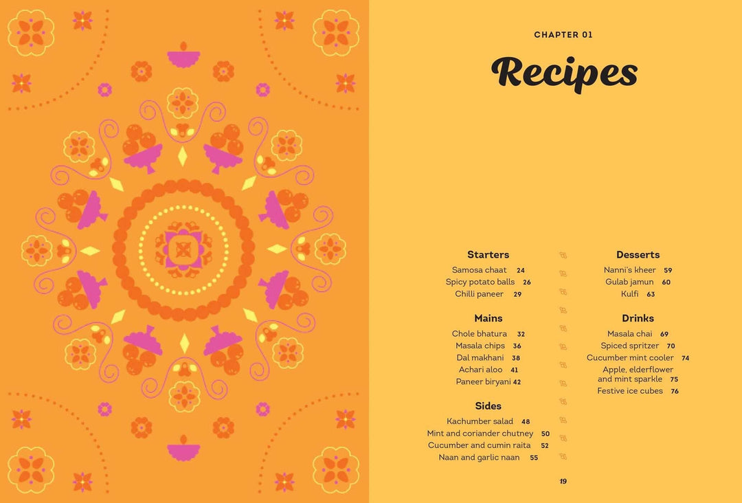 Simon & Schuster Cookbook Celebrate Diwali