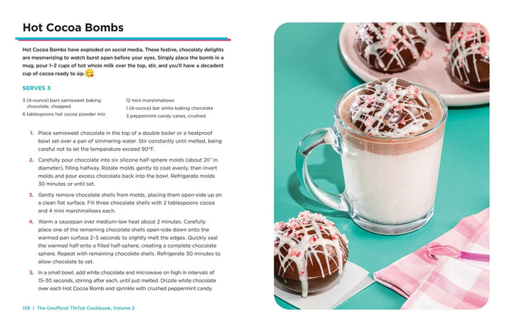 Simon & Schuster Cookbook The Unofficial TikTok Cookbook, Volume 2
