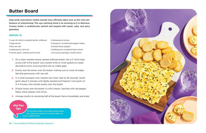 Simon & Schuster Cookbook The Unofficial TikTok Cookbook, Volume 2
