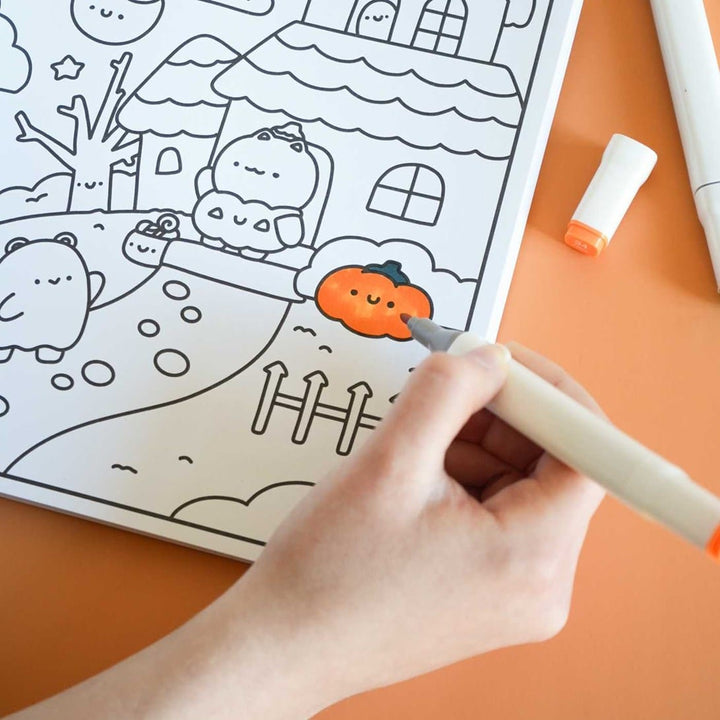 Simon &amp; Schuster Gifts Cute &amp; Cozy Coloring