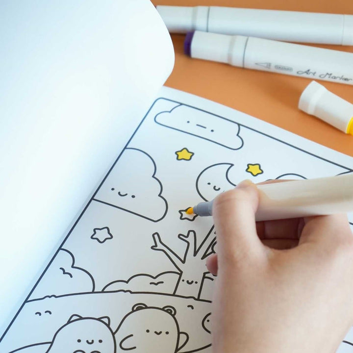 Simon &amp; Schuster Gifts Cute &amp; Cozy Coloring