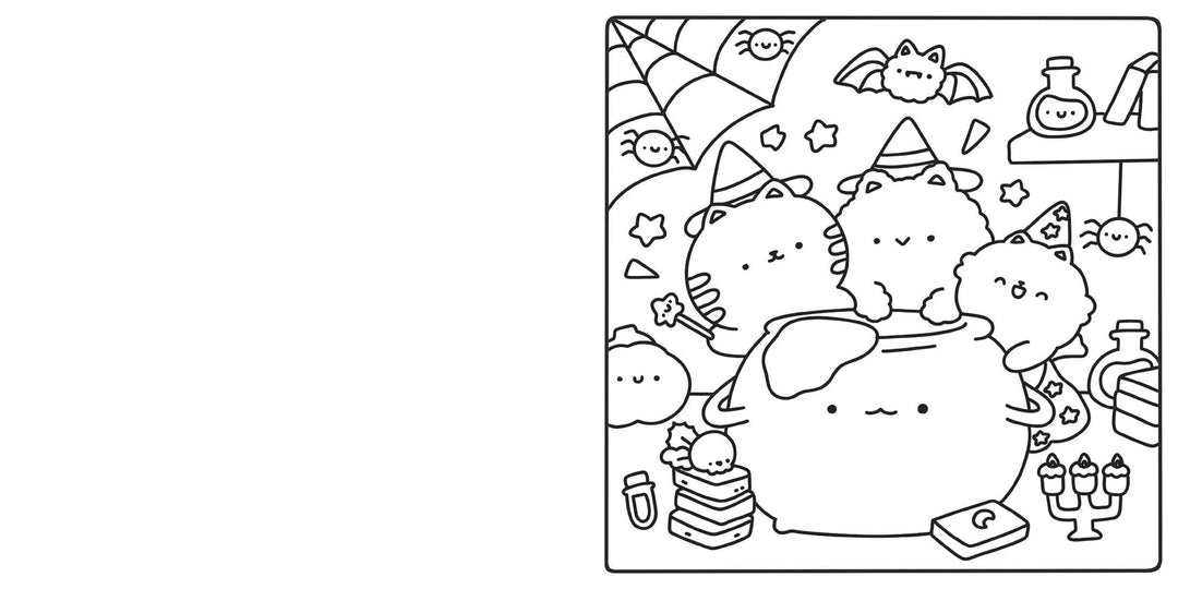 Simon &amp; Schuster Gifts Cute &amp; Cozy Coloring