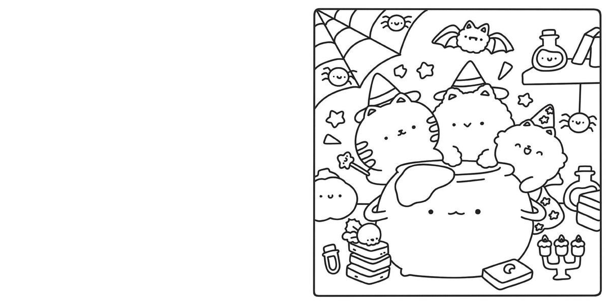 Simon & Schuster Gifts Cute & Cozy Coloring